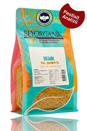 Organik Tel Şehriye 250gr