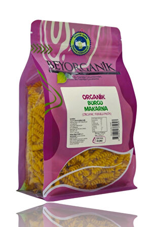 Organik Burgu Makarna 500gr 