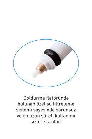 S-99 Plastik Prinç Flatör 3/8 Alttan Doldurma