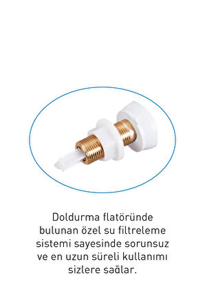 Prinç Flatör 3/8 S-97 Yandan Doldurma