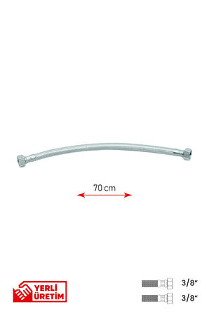 Bağlantı ve Batarya Hortumu - 3/8 İnç 70 cm
