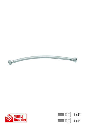 Bağlantı Hortumu 1/2'1/2 50 cm