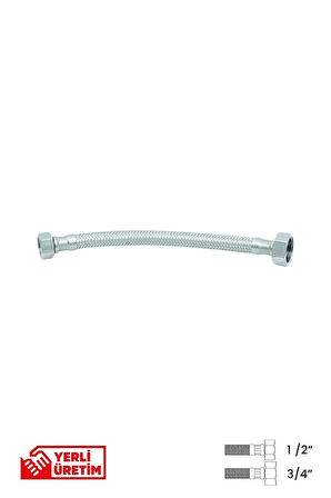 Bağlantı Hortumu 1/2' ' -3/4' 70 cm