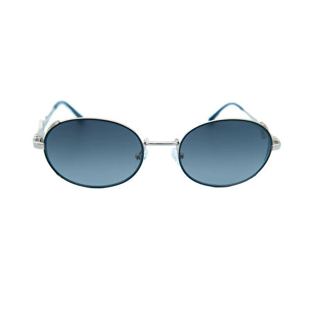 Ferfarini FF 1484 410 54 Kadın Oval Gri Metal Güneş Gözlüğü
