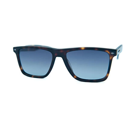Ferfarini FF 1513 260P 55 Polarize Unisex Kare Kırçıllı Kahverengi Kemik Güneş Gözlüğü