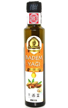 Dr Carob Badem Yağı (Soğuk Sıkım) - 250 ml