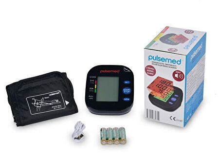 Pulsemed Konuşan Hafızalı Koldan Ölçer Dijital Tansiyon Aleti