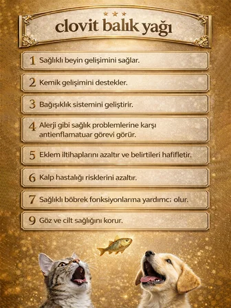 Köpek Somon Balık Yağı 200 ml – Omega 3 & 6 EPA DHA İçeren Takviye