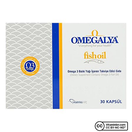 Matriks Omegalya Fishoil 30 Kapsül - AROMASIZ