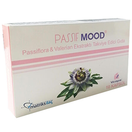 PASSİF MOOD PASİFLORA & VALERİAN 10 KAPSUL