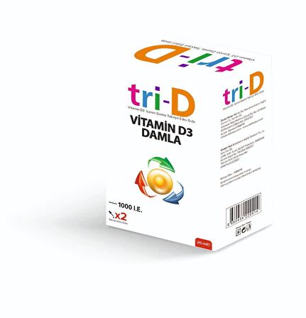 TRİ-D VİTAMİN D3 DAMLA