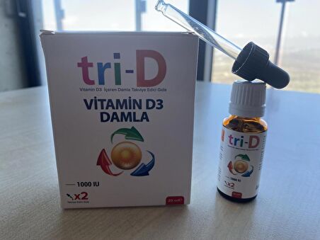 TRİ-D VİTAMİN D3 DAMLA