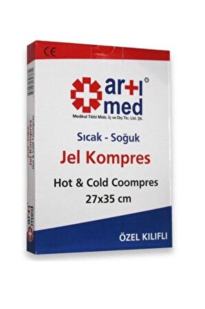 Artımed Özel Kılıflı Sıcak Soğuk Jel Kompres 27 x 35 cm