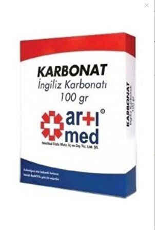 ARTIMED  İNGİLİZ KARBONATI 100GR