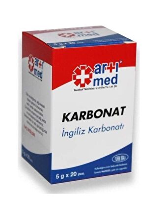 Artımed İngiliz Karbonatı 5 gr x 20 Li