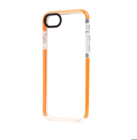 iPhone 7 Uyumlu Zore Punto Kapak-Turuncu