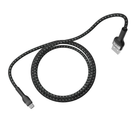 Siyah Shira Serisi Type-c Usb Kablo 1 Metre-Zore