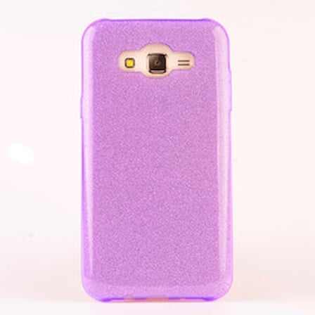 Lexroo Galaxy J7 Kılıf Lexroo Shining Silikon - Mor