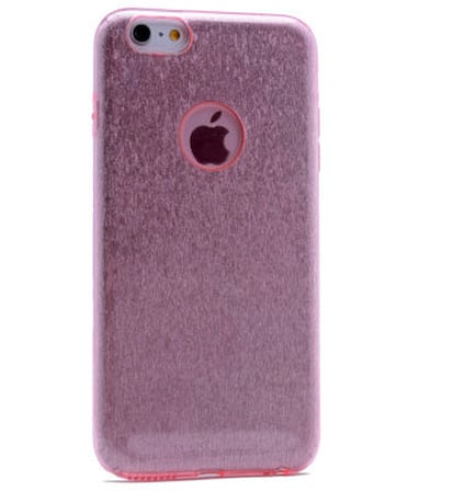 Lexroo Apple iPhone 7 Plus Kılıf Lexroo Shining Silikon - Gold