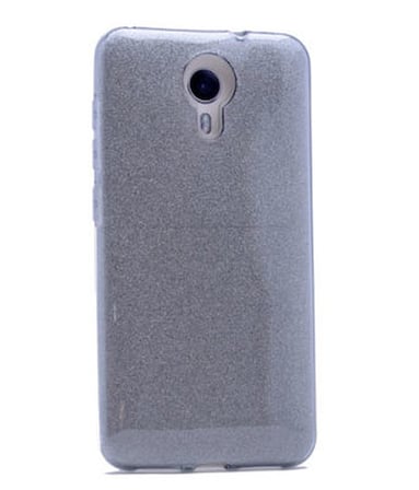 Lexroo General Mobile 4G Android One Kılıf Lexroo Shining Silikon - Gold