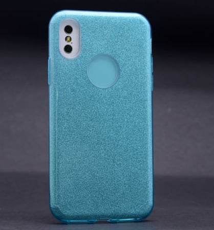 Lexroo Apple iPhone X Kılıf Lexroo Shining Silikon - Gold