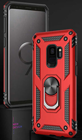 Galaxy S9 Uyumlu Zore Vega Kapak-Gri