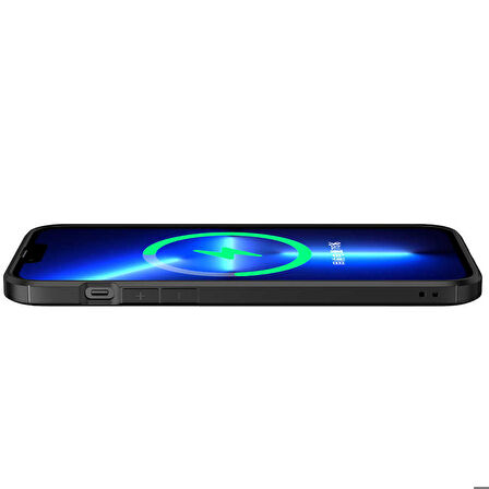 iPhone 13 Pro Uyumlu Zore Roll Kapak-Siyah