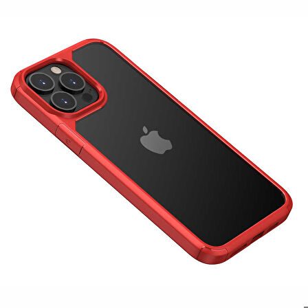 iPhone 13 Pro Uyumlu Zore Roll Kapak-Kırmızı