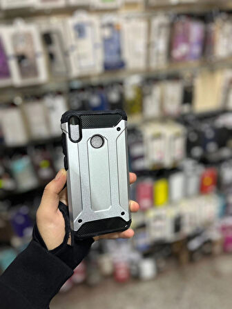 Huawei Y7 Prime Kılıf Zore Crash Silikon Kapak