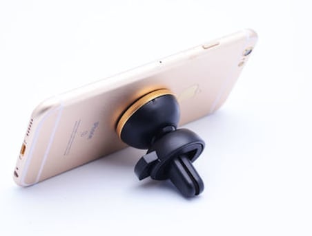 Lexroo New Magnetic Air Vent Mount Araç Telefon Tutucu - Rose Gold