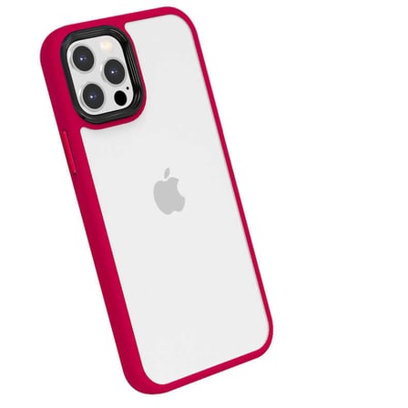 iPhone 13 Pro Max Uyumlu NRTK ​​ Cann Kılıf-Kırmızı