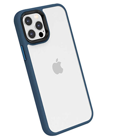 iPhone 13 Pro Max Uyumlu ​​ Cann Kılıf-Mavi