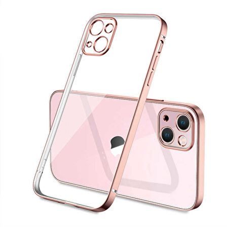 iPhone 13 Uyumlu Zore Gbox Kılıf-Gold