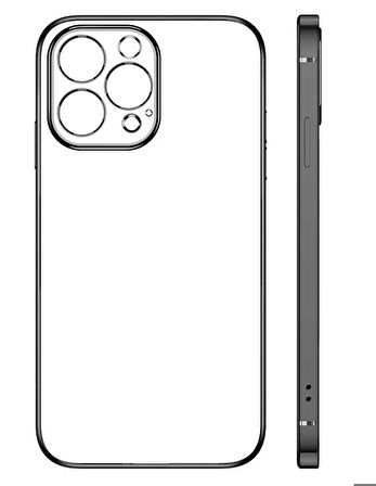 iPhone 13 Pro Max Uyumlu Zore Gbox Kapak-Gümüş