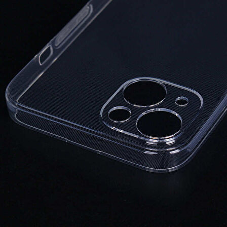 iPhone 13 Mini Uyumlu Zore İmax Silikon-Renksiz