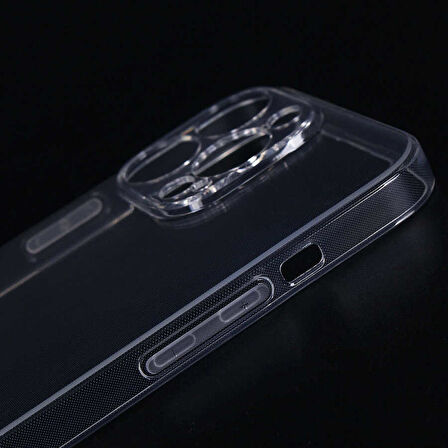 iPhone 13 Pro Max Uyumlu Zore İmax Silikon-Renksiz