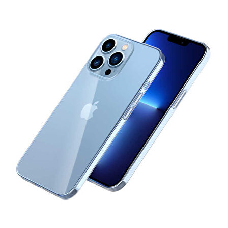 iPhone 13 Pro Max Uyumlu Zore Blok Kılıf-Renksiz