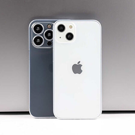 iPhone 13 Pro Max Uyumlu Zore Blok Kılıf-Renksiz