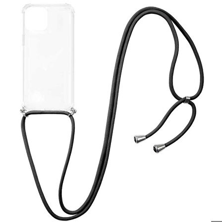 iPhone 13 Pro Uyumlu Zore X-Rop Kapak-Renksiz