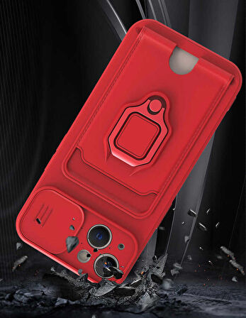 iPhone 13 Uyumlu ​Ensueno Pelit Kapak-Lila