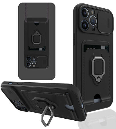 iPhone 13 Pro Uyumlu ​ Pelit Kılıf-Siyah