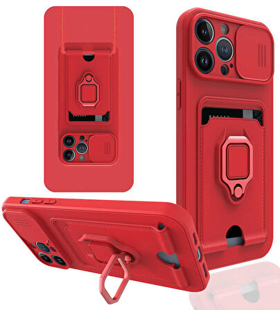 iPhone 13 Pro Max Uyumlu ​ Pelit Kılıf-Kırmızı