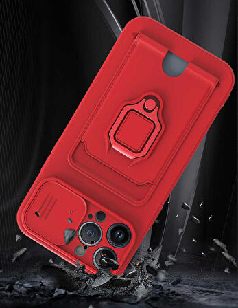 iPhone 13 Pro Max Uyumlu ​ Pelit Kılıf-Kırmızı