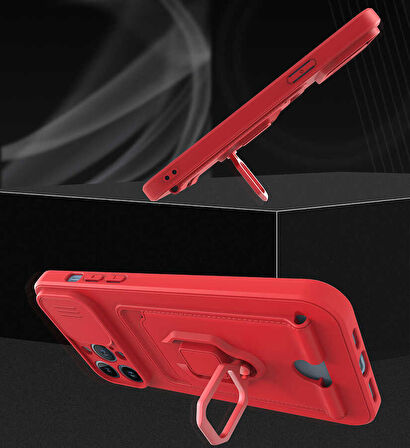 iPhone 13 Pro Max Uyumlu ​ Pelit Kılıf-Kırmızı