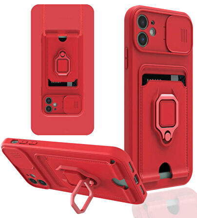 iPhone 11 Uyumlu ​ Pelit Kılıf-Kırmızı