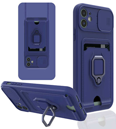 iPhone 11 Uyumlu ​ Pelit Kılıf-Lacivert