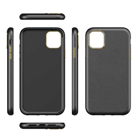 iPhone 11 Uyumlu Zore Natura Kılıf-Siyah