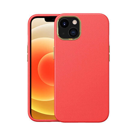 iPhone 13 Mini Uyumlu Zore Natura Kılıf-Kırmızı