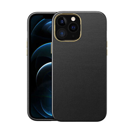 iPhone 13 Pro Uyumlu Zore Natura Kılıf-Siyah