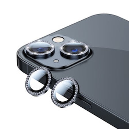 Lexroo iPhone 13 Kamera Lens Koruyucu - Siyah